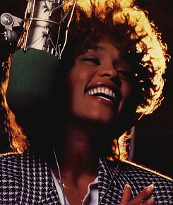 Whitney Houston - Photo From 'One Moment In Time' 1988 Recording